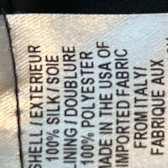 MILLY Black and White Silk Dress with Floral Fade -Out Pattern Size 2 - Picture 10 of 10